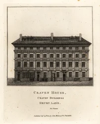 Craven House, Edifícios Craven, Drury Lane, Londres