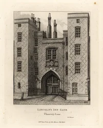 Lincolns Inn Gate, Chancery Lane, Londres