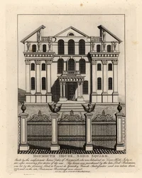 Casa Monmouth, Praça Soho, demolida em 1773