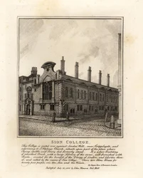 Sion College, em London Wall, perto de Cripplegate