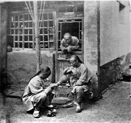 China, a pedicura, c.1870 (foto)