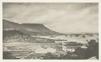 Cidade Victoria, Hong-Kong, c. 1868.