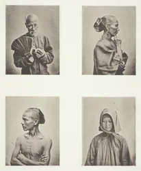 Quatro Cabeças, Tipos da Classe Trabalhadora, c. 1868.