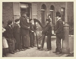 Músicos de Rua Halian, 1881.