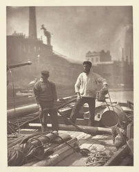 Trabalhadores na Auto-Estrada do Silêncio, 1881.