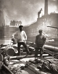 Trabalhadores na &39;Estrada Silenciosa&39;, de &39;Street Life in London&39;, por J. Thomson e Adolphe Smith, 1877