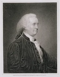 John Rutledge (1739-1800), gravado por GF Storm (fl.c.1834) depois de um desenho do original de James Herring (1794-1867)