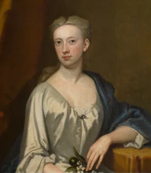 Retrato de Lady Ann Newport, Lady Bridgeman (1690-1752), c.1714-39 (óleo sobre tela)