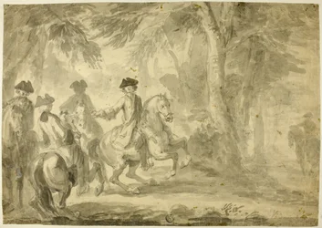 Cavaleiros no parque