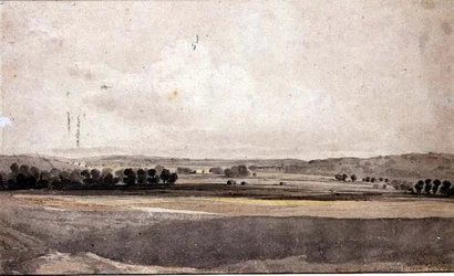 Perto de Handborough, Oxon