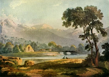 "In the Lakes", início do século XIX, 1943.