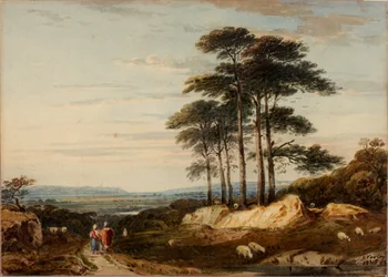 Paisagem, 1835.