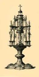 Monstrance, final do século XVI, 1881.