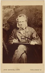 Sir E[dwin Henry] Landseer [pintor inglês de animais, 1802 - 1873]