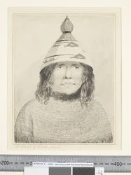 F.22 A Woman of Nootka Sound, c.1773-84 (aquarela)