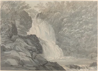 Mawddach Falls perto de Dolgelly