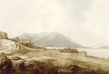 Veja em Macau, incluindo a Residência de Camões, onde escreveu o seu Lusiad, de &39;Views in the South Seas&39;, pub. 1788