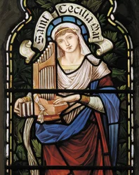 Santa Cecilia, Lady Chapel Window, c.1885 (vitral)