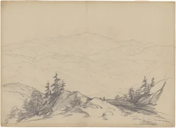 Paisagem montanhosa