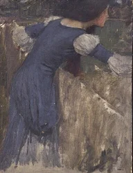Um Estudo para o Colhedor de Flores (óleo sobre tela)