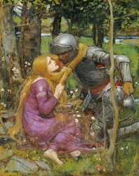 Um estudo para "La Belle Dame sans Merci", c. 1893