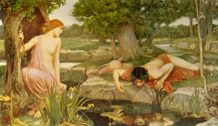 Eco e Narciso, 1903, cerca de 1915