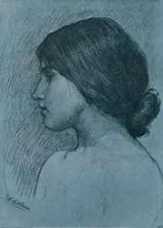 Estudo de uma cabeça, c1899