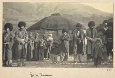 Província de Razavi Khorasan, Irão, c.1908 (foto a p/b)