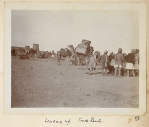Província de Razavi Khorasan, Irã, c.1908 (foto em preto e branco)