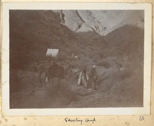 Província de Razavi Khorasan, Irã, c.1908 (foto em preto e branco)