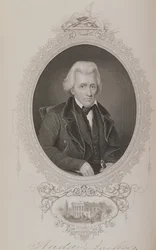 Andrew Jackson, da história dos Estados Unidos, vol. II, de Charles Mackay, gravado por WJ Edwards