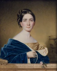 Sra. John Wood Dodge Mary Louise Dodge, 1836.