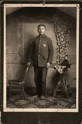 John Hinshaka, Cherry Creek, Dakota do Sul, 1890 (impressão de albume)