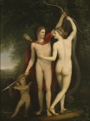 Vênus, Adônis e Cupido