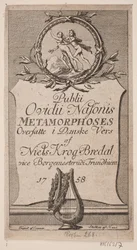 Titelblad "As Metamorfoses do Povo de Ovídio"