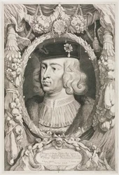 The Dukes of Burgundy: No. 8. Retrato de Philippe I, o Belo de Castela.