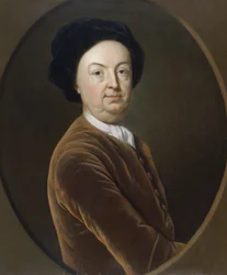 Major John Hanbury (óleo sobre tela)