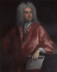 Sir John Vanbrugh (1664-1726), Clarenceux King of Arms (óleo sobre tela)