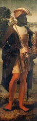 Baltazar, o rei mouro, c.1525 (óleo sobre painel)