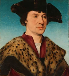 Retrato de um homem, c.1520 (óleo sobre painel)