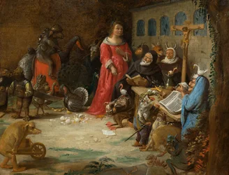 A tentação de Santo António






















"