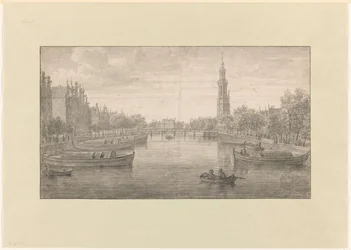 Vista do Binnenkant em direcção ao Oude Schans