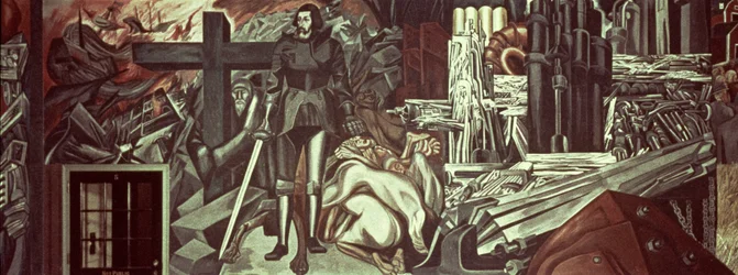 Cortez e a Cruz, de The Epic of American Civilization