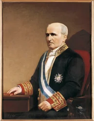 Retrato do político Francisco Santa Cruz