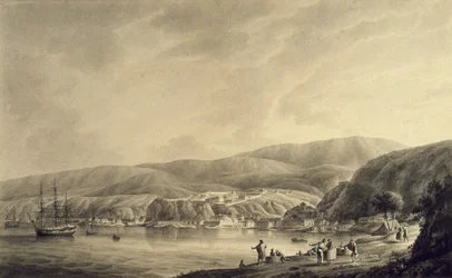 MALASPINA, Alejandro (1754-1809). Navegador e explorador italo-espanhol; POZO, José del (séc. XVIII). Pormenor. Desenho. ESPANHA. MADRID (COMUNIDADE AUTÓNOMA). Madrid. Museu da Marinha