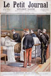 O Ministro da Guerra francês dando uma decoração militar, 1894
