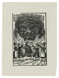 The Devil&39;s Head, c.1900, impresso em 1942 (gravura)