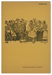 El jarabe de ultratumba, c.1910, impresso em 1943 (gravura em foto-relevo com gravura)