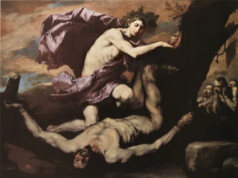 Apolo e Marsyas, 1637.