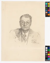 Autorretrato, Josef Engelhart